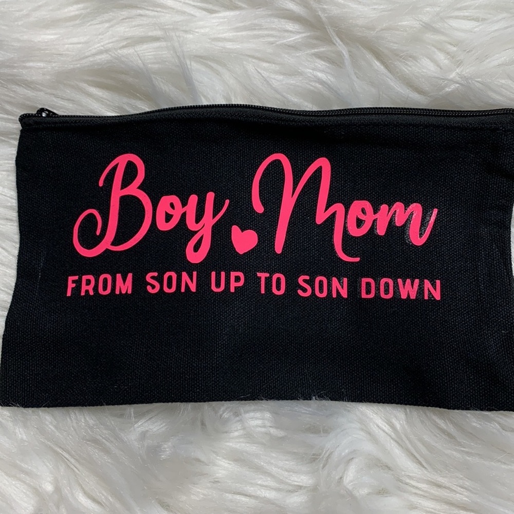 Brand new Make up bag/pencil bag boy mom